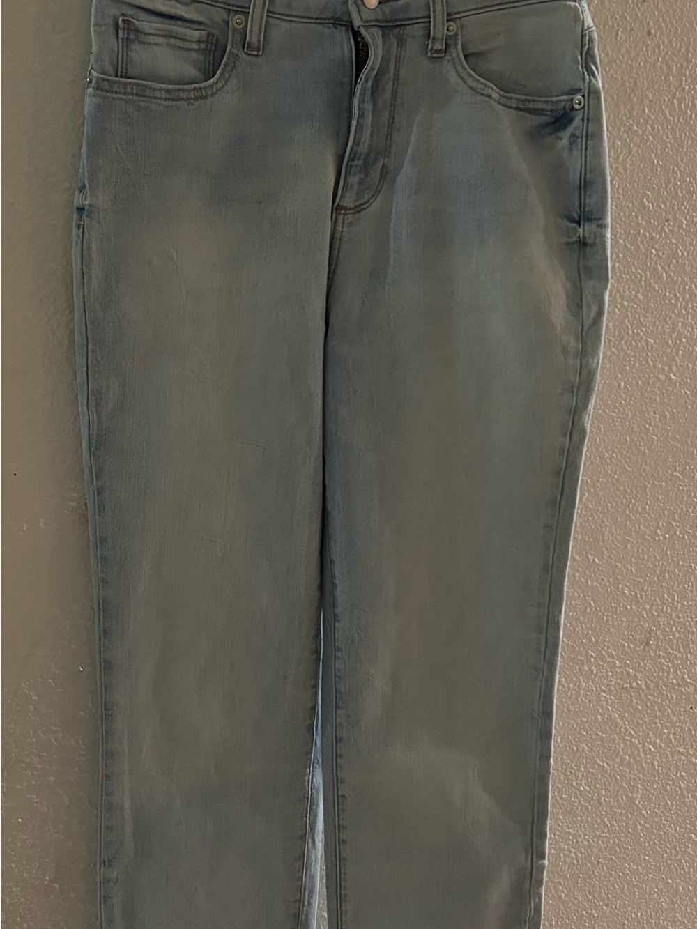 Sonoma Men's Slim Straight Jeans in Faded Gray-Blue